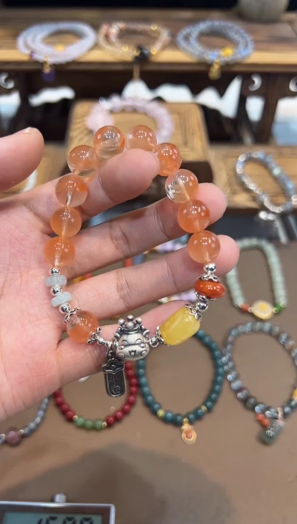 【闪购商品】水晶手串未镶嵌@@手饰