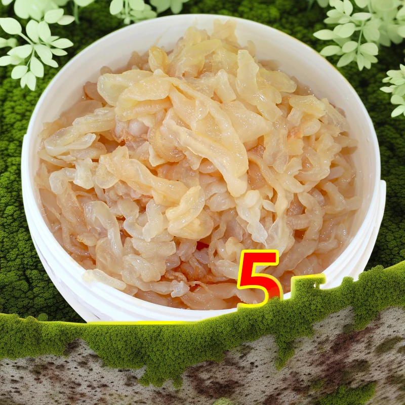 盐渍海蜇5斤凉拌下酒菜特产海鲜水产非即食海蜇皮丝海蜇头干货55