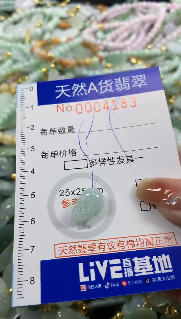 颈饰未镶嵌翡翠天然A货翡翠