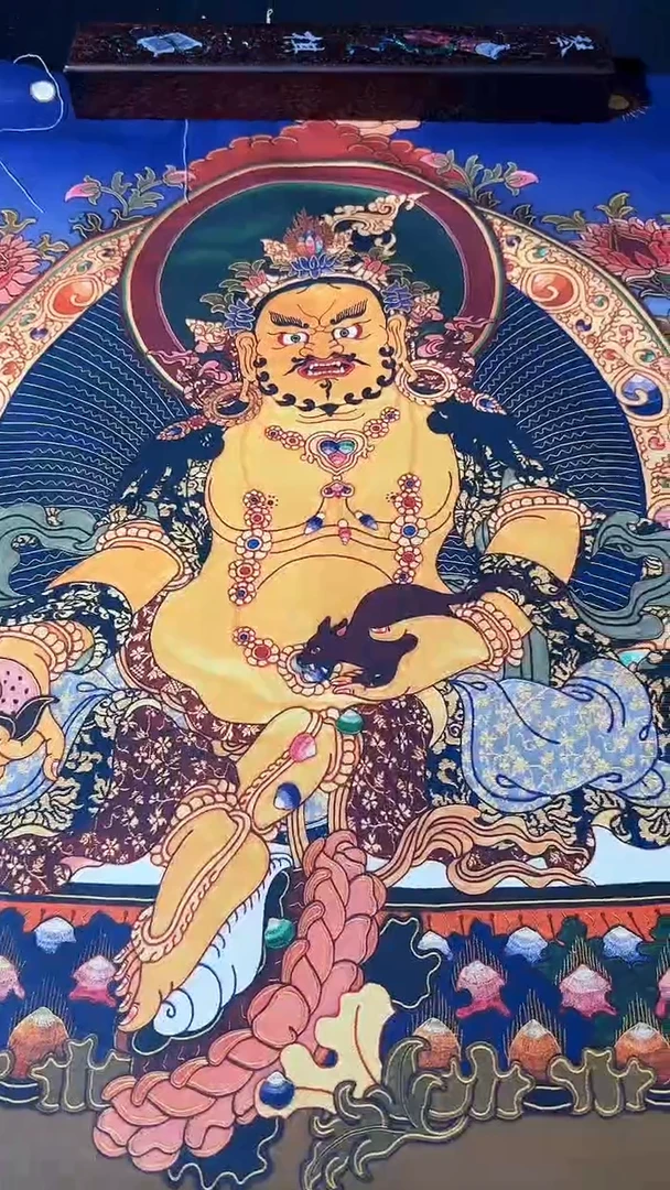 卷轴画藏式珍藏彩绘艺术馆66