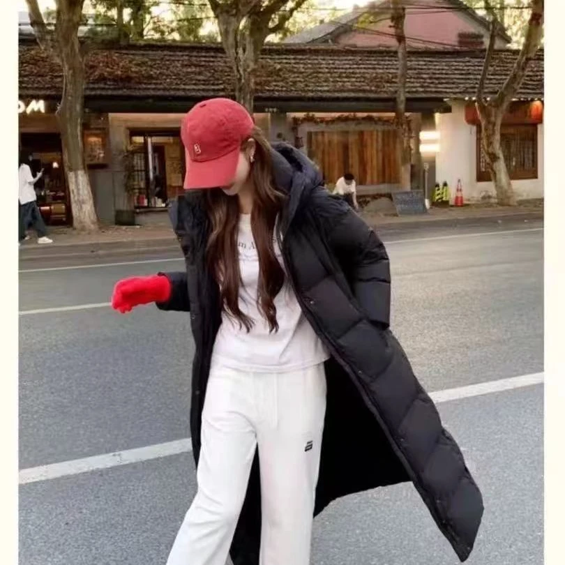 【倩倩专属】8919加厚过膝超级韩系大被子羽绒服