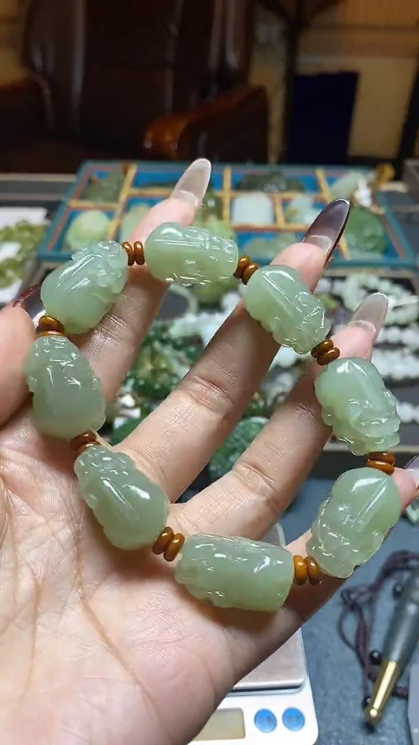 颈饰未镶嵌和田玉多样性拍一发一