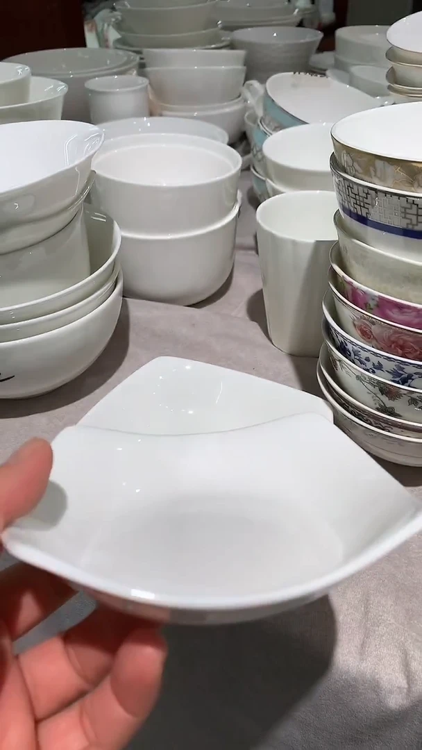 5.5英寸方盘4个白瓷