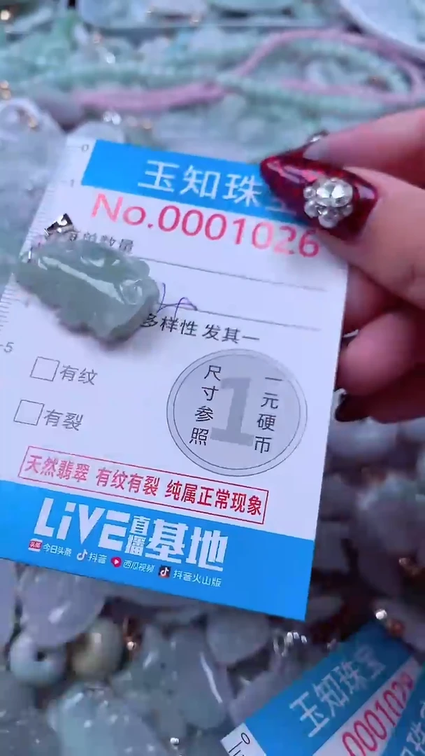 吊坠(不含链)未镶嵌翡翠1026