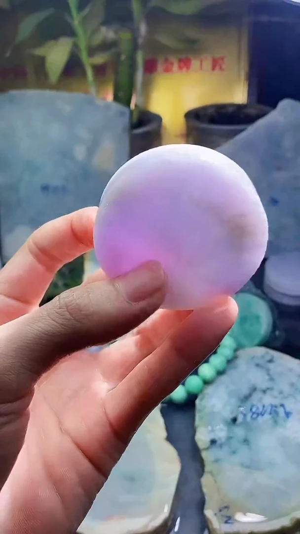 未镶嵌挂件翡翠小雨57