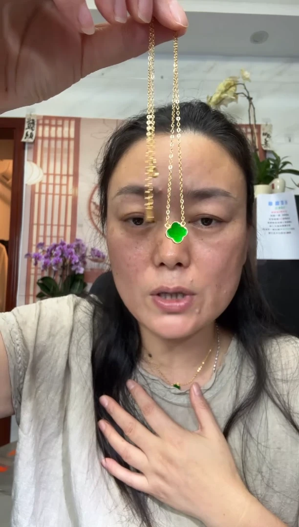 颈饰银S925镶嵌翡翠【多样性发其一】00003111