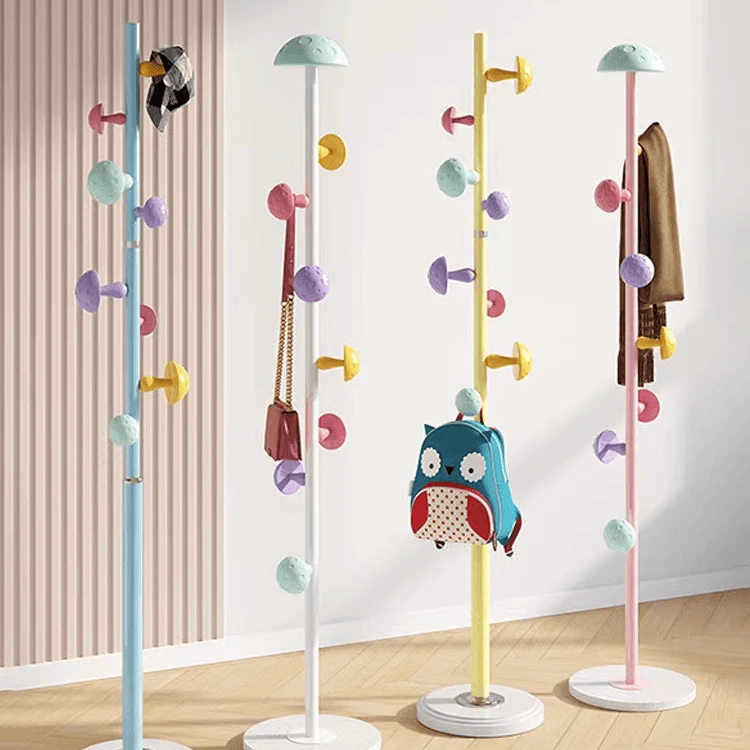 家用衣帽蘑菇衣架 颜色随机