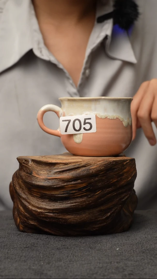 杯子705景德镇手工颜色釉杯子