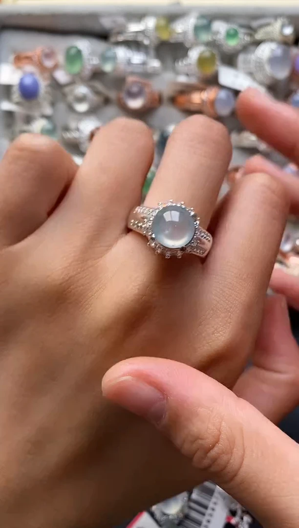 未镶嵌戒指翡翠7777777+6