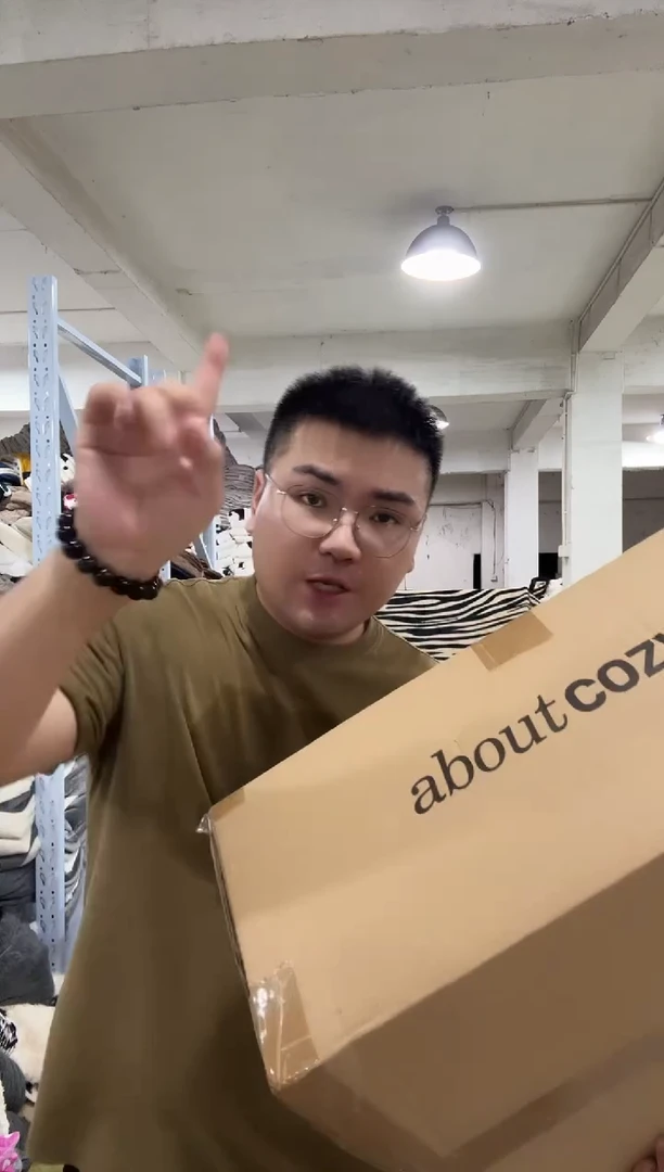 兔毛B【韩国高货皮草两件套】外贸原单毛毯底价清货拼手速