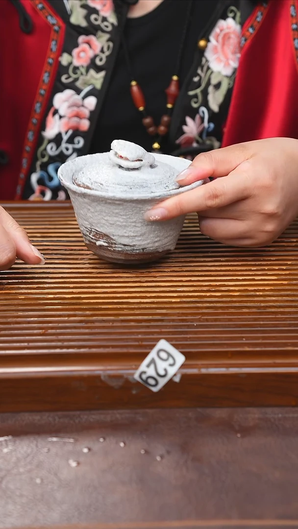 万古烧粗陶手工茶具