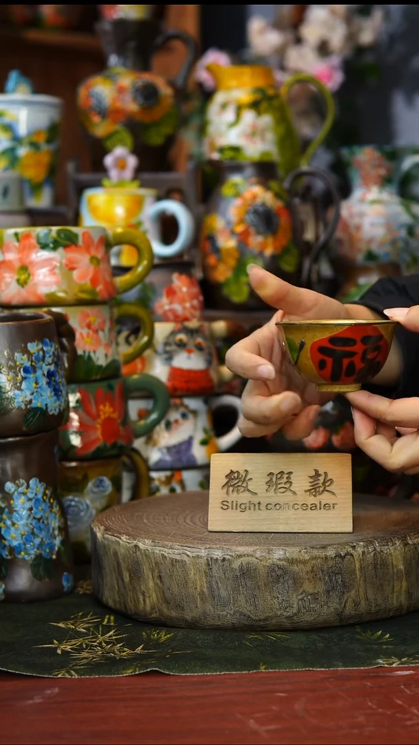 陶瓷2景德镇手工手绘釉下彩