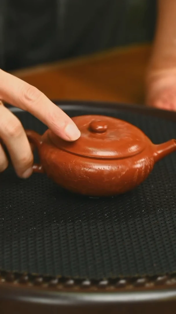茶壶紫砂176高货全手朱泥满刻壶