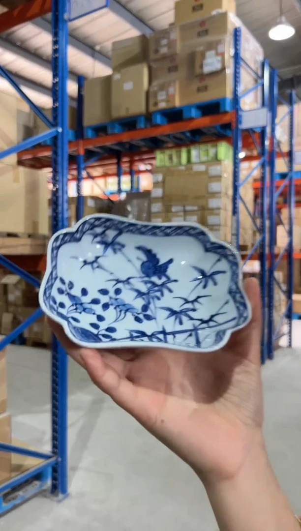 瓷片（C）万葉一閑人　角小鉢