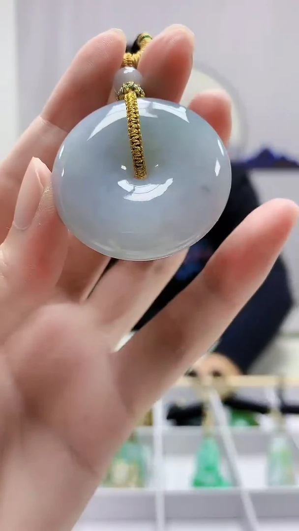 定制翡翠未镶嵌4898zm-毛货挂件157