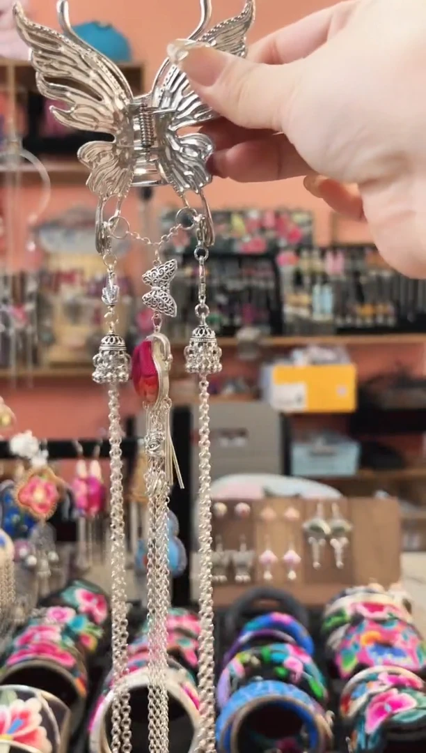 织绣艺枝独绣手工饰品118