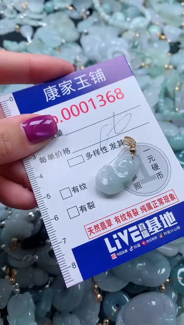 颈饰未镶嵌翡翠1368