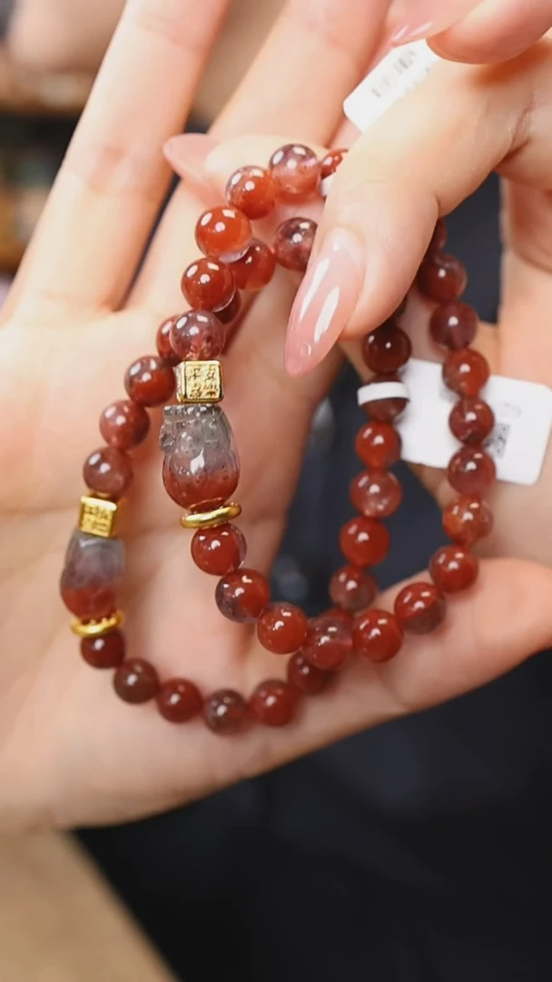 水晶手链未镶嵌极光多样性发其一