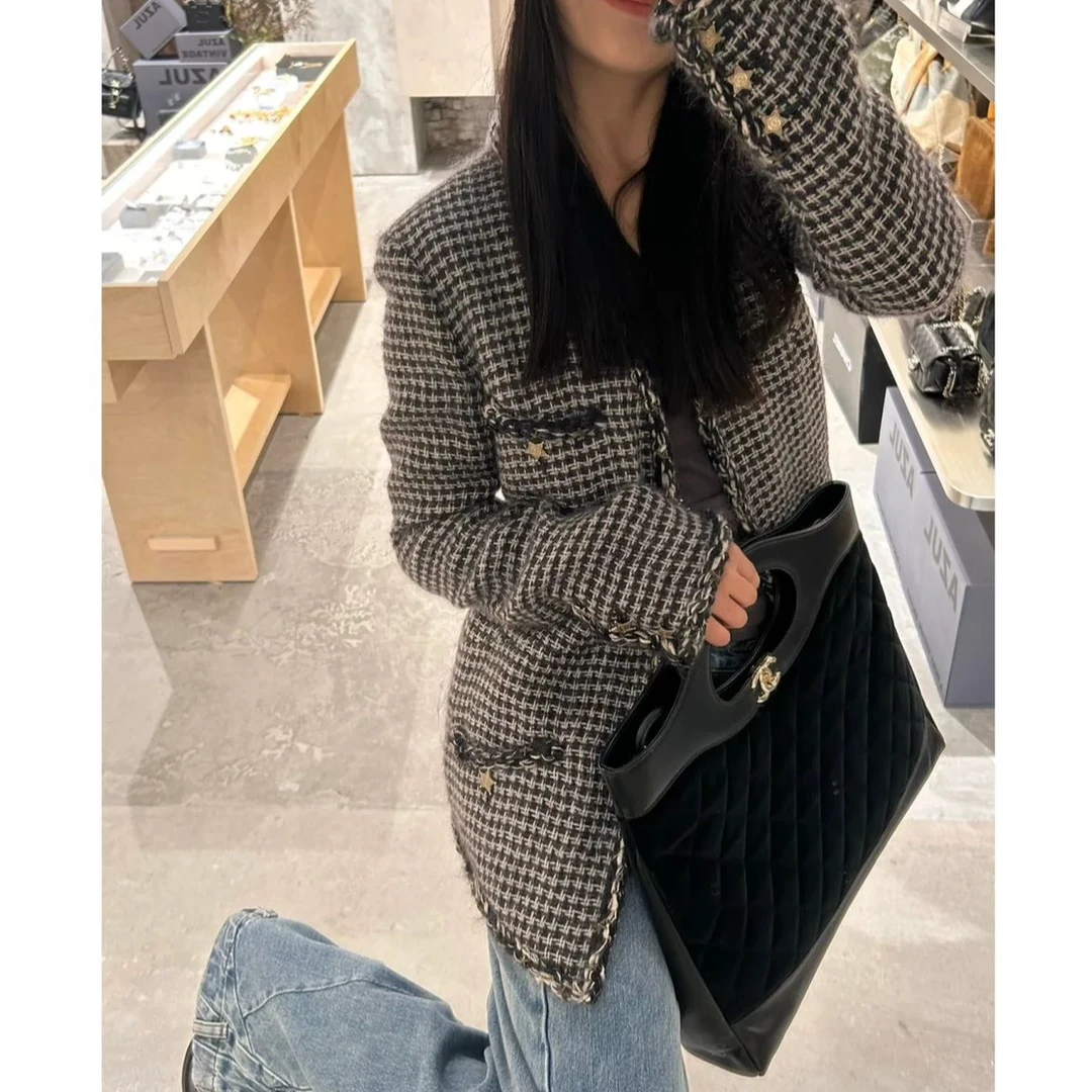 95新 Chanel/香奈儿 香奈儿 Chanel达拉斯星星外套 34码