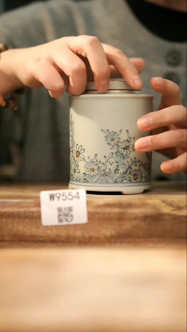 【经典福利】/ 茶叶罐@@W9554