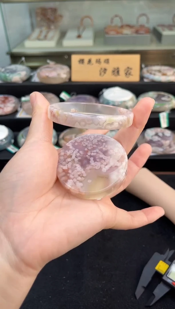 未镶嵌手镯石英质玉58圈口（赠品镯心）3376610