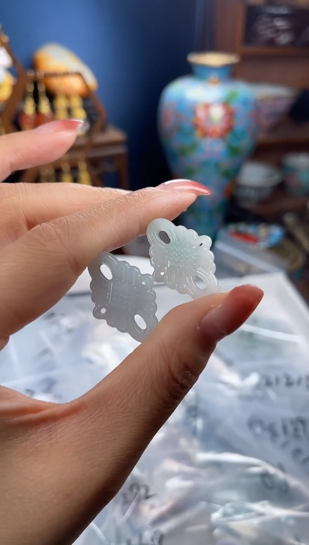 未镶嵌挂件翡翠沐*鸭，121215