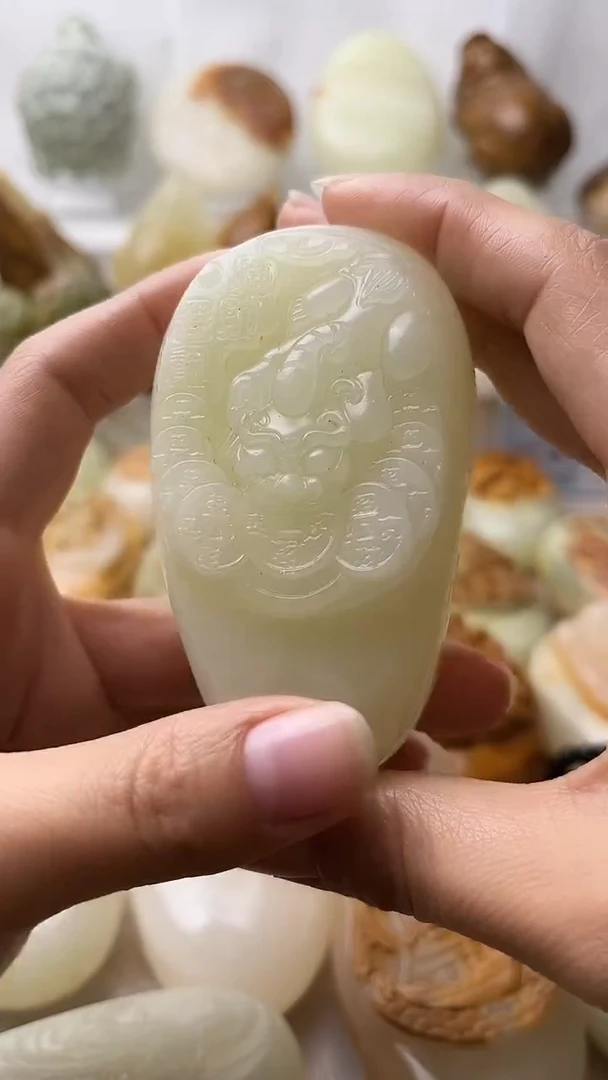 石材古青石棉纹正常不退换貔貅