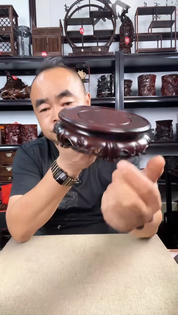 木422瑕疵老李红木工艺品