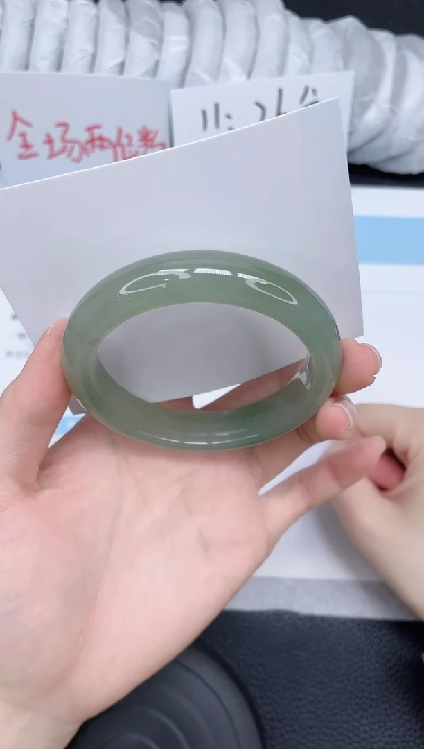 未镶嵌手镯石英质玉5-54.8