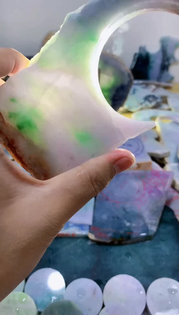 翡翠裸石0蒙0翡翠珠宝236