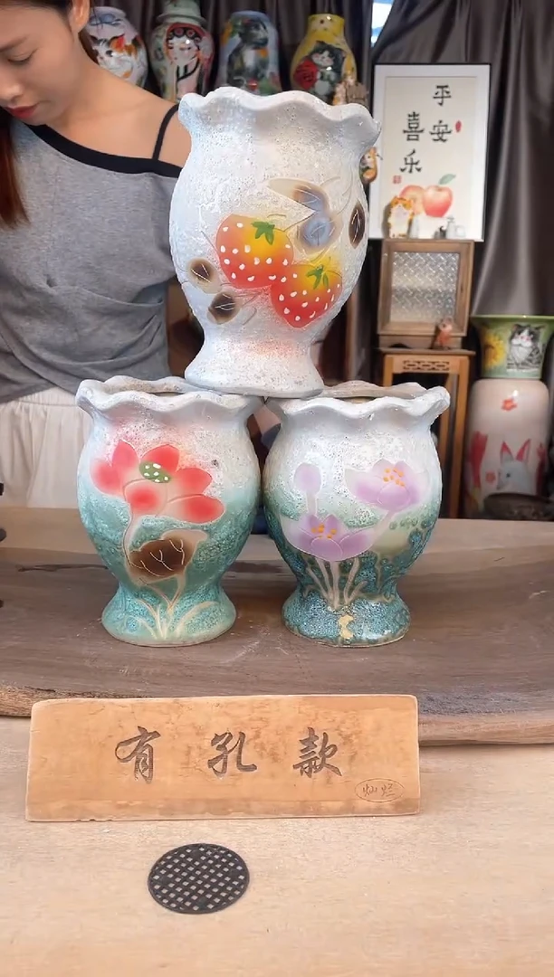 陶瓷26-78口12高16  3个1-2误差
