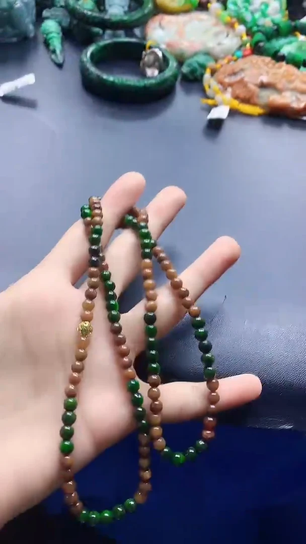 颈饰未镶嵌翡翠天然缅甸a货翡翠