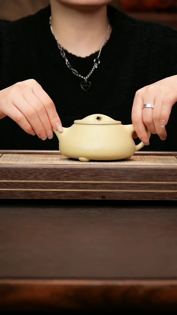 茶壶紫砂本绿 满瓢400cc