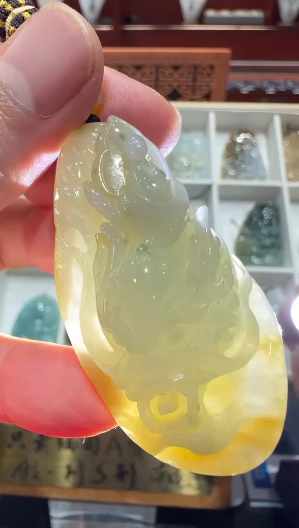 未镶嵌挂件翡翠A货翡翠多样性孤品