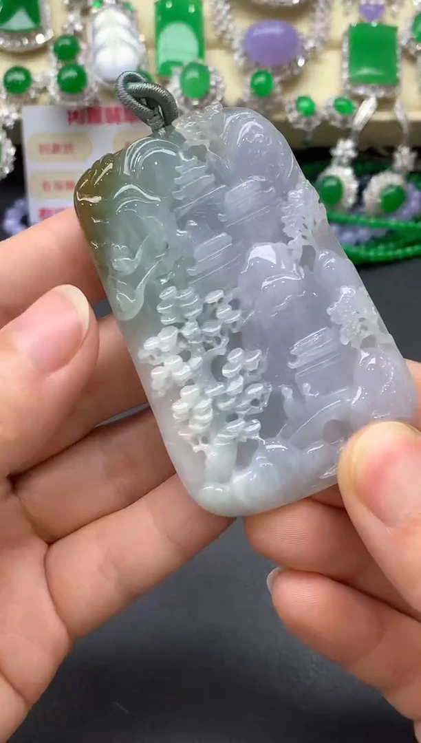 颈饰未镶嵌翡翠47-中国好珍宝