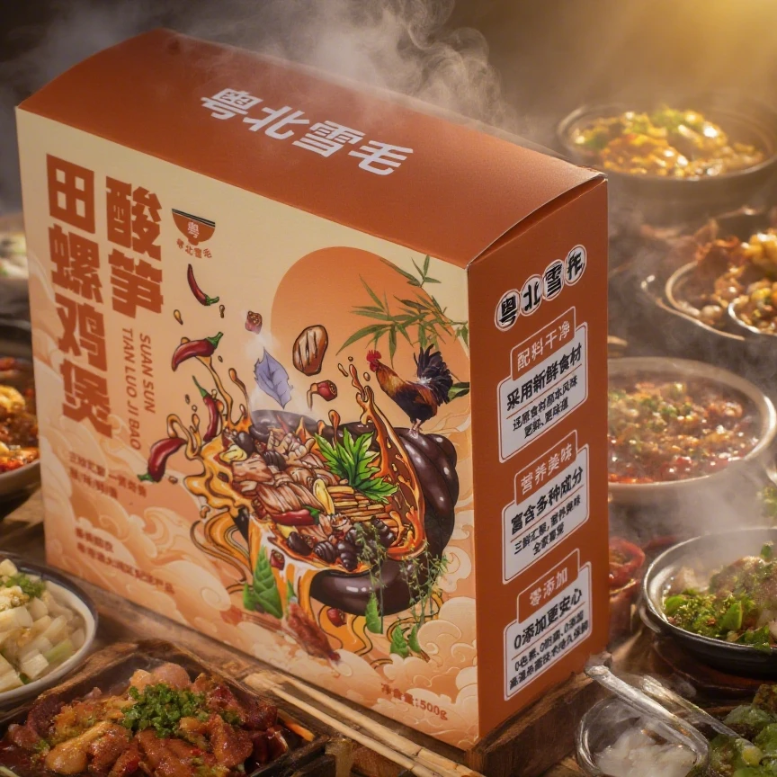 懒人美食【酸笋田螺鸡】酸辣鲜香一步到胃方便快捷美食宵夜聚餐必备