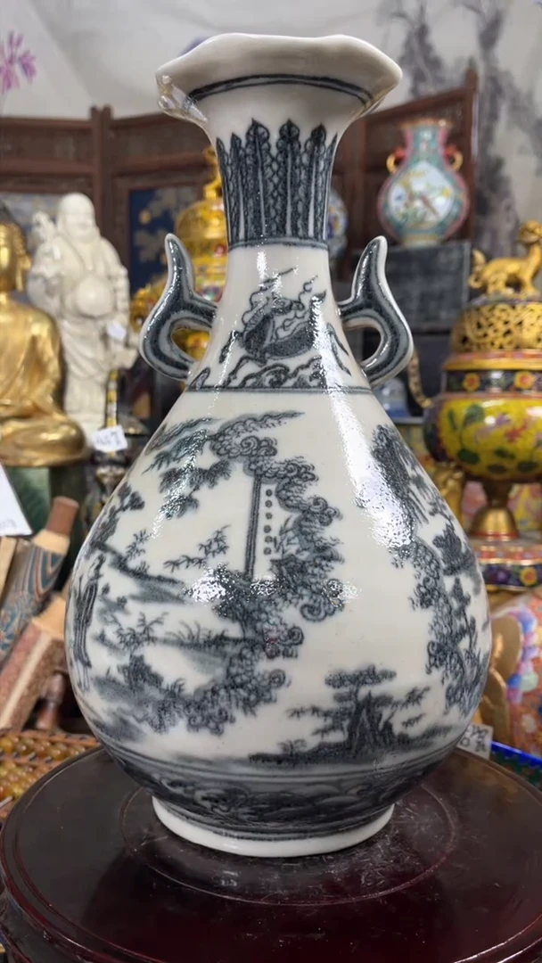 摆件景德镇艺术陶瓷摆件V