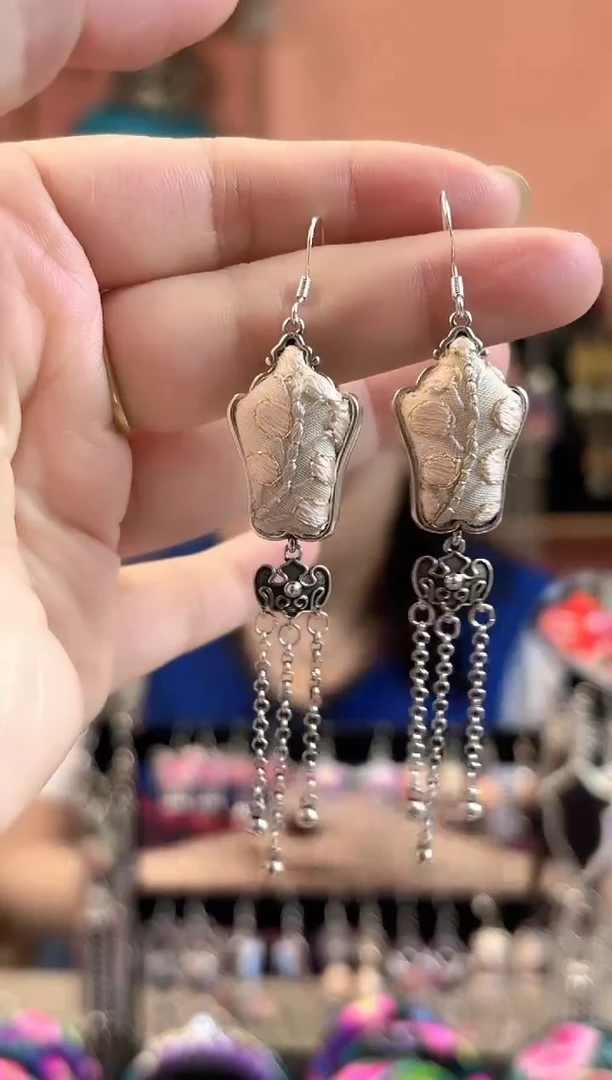 织绣艺枝独绣老绣饰品186