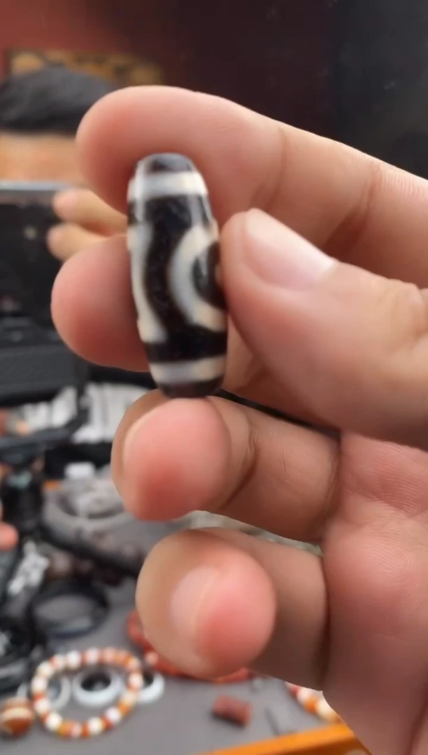 未镶嵌颈饰玛瑙/玉髓（覆膜）-0616 -84 做旧