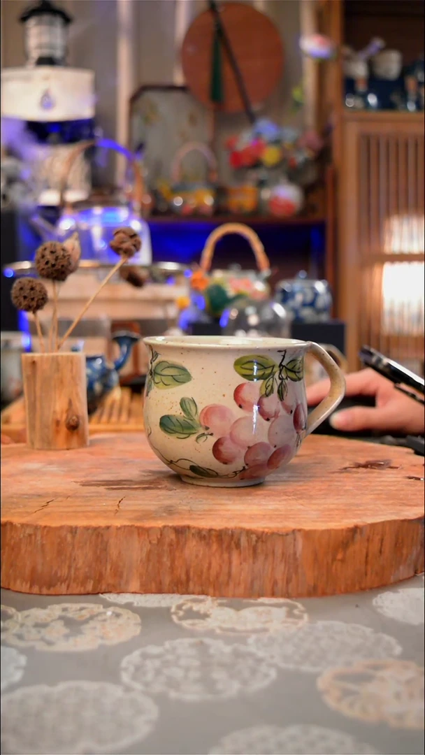 【闪购商品】摆件葡萄手工手绘手工手绘