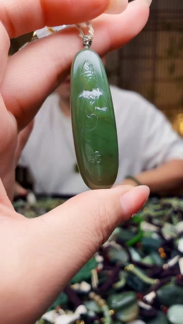 颈饰未镶嵌和田玉多样性发货，拍一发一