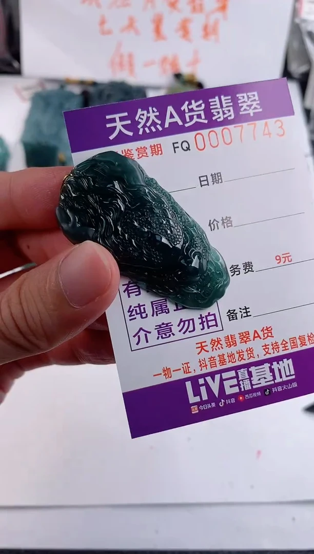 颈饰未镶嵌翡翠