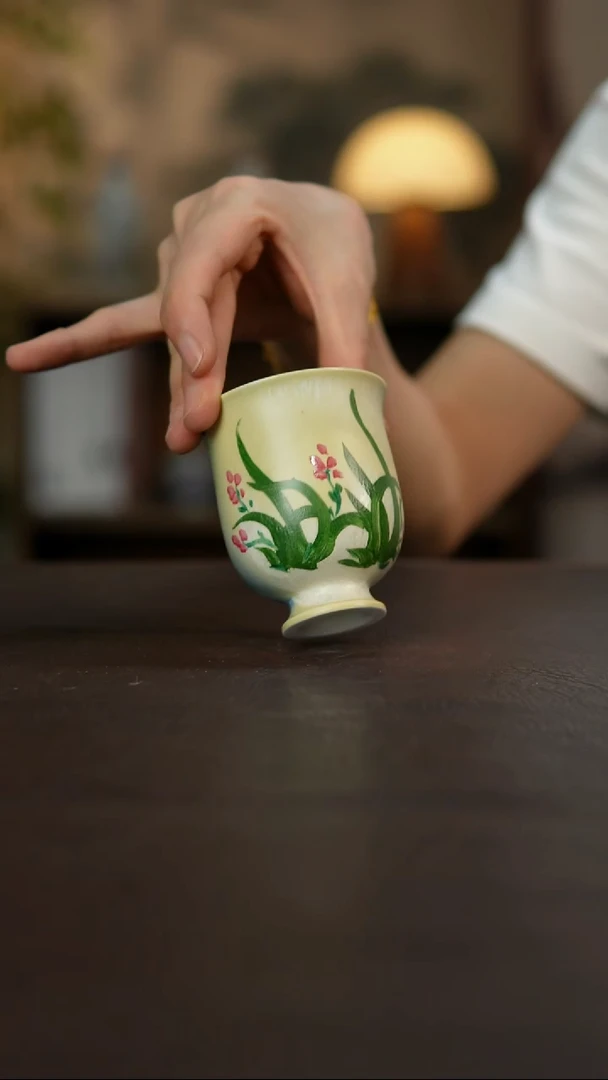 杯景德镇陶瓷杯碗柴烧多人