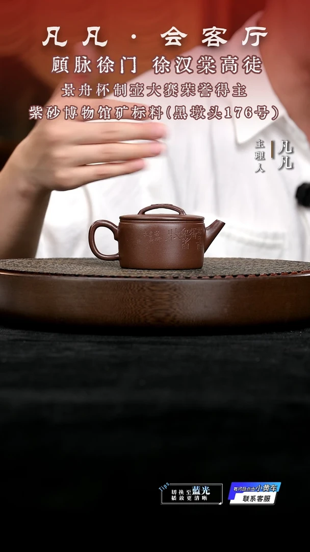 茶壶紫砂凡凡会客厅 紫砂壶01