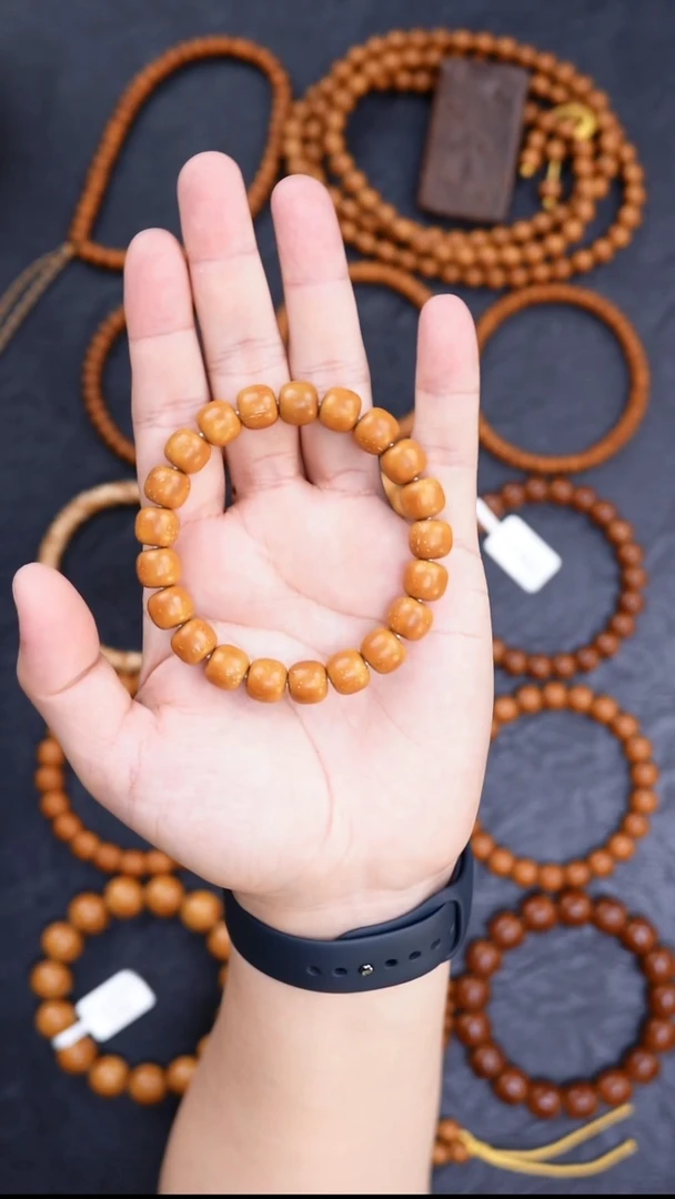 手串紫金鼠11mm实心黄金甲老型