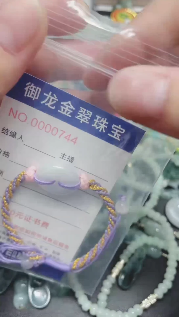 翡翠未镶嵌颈饰013