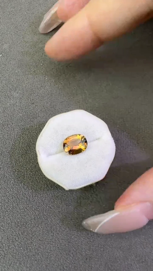 未镶嵌珠宝半成品碧玺1.38ct