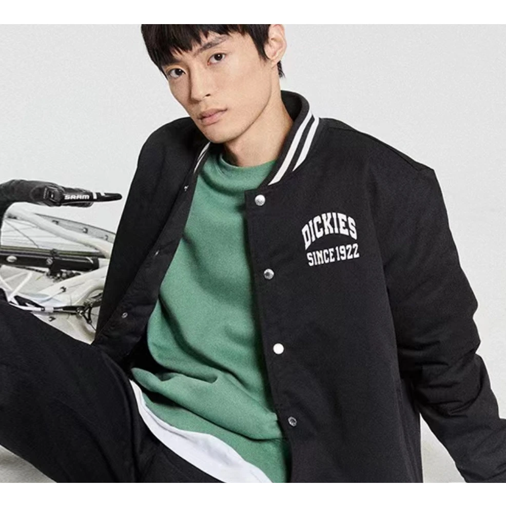 男女同款休闲棒球服外套拼接拼色潮流冬天衣服DK011147