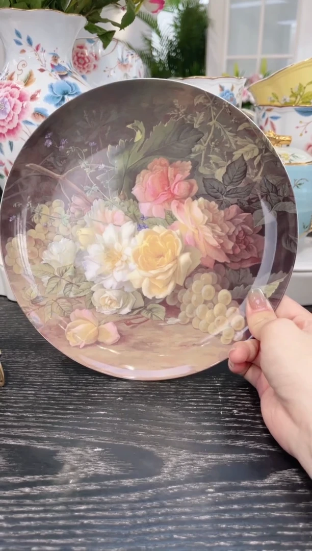 瓷8英寸 落日黄昏