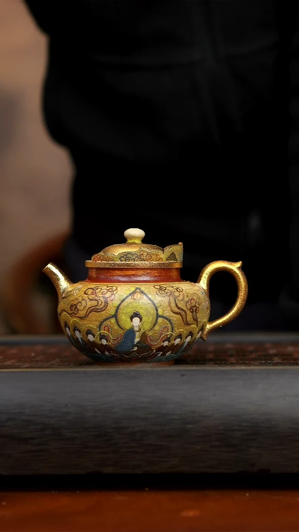 【闪购商品】紫砂茶壶宜兴紫砂敦煌无相